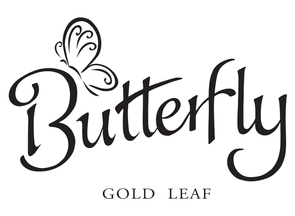 butterfly gold leaf